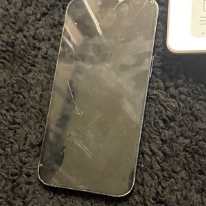 Apple Black Smartphone
